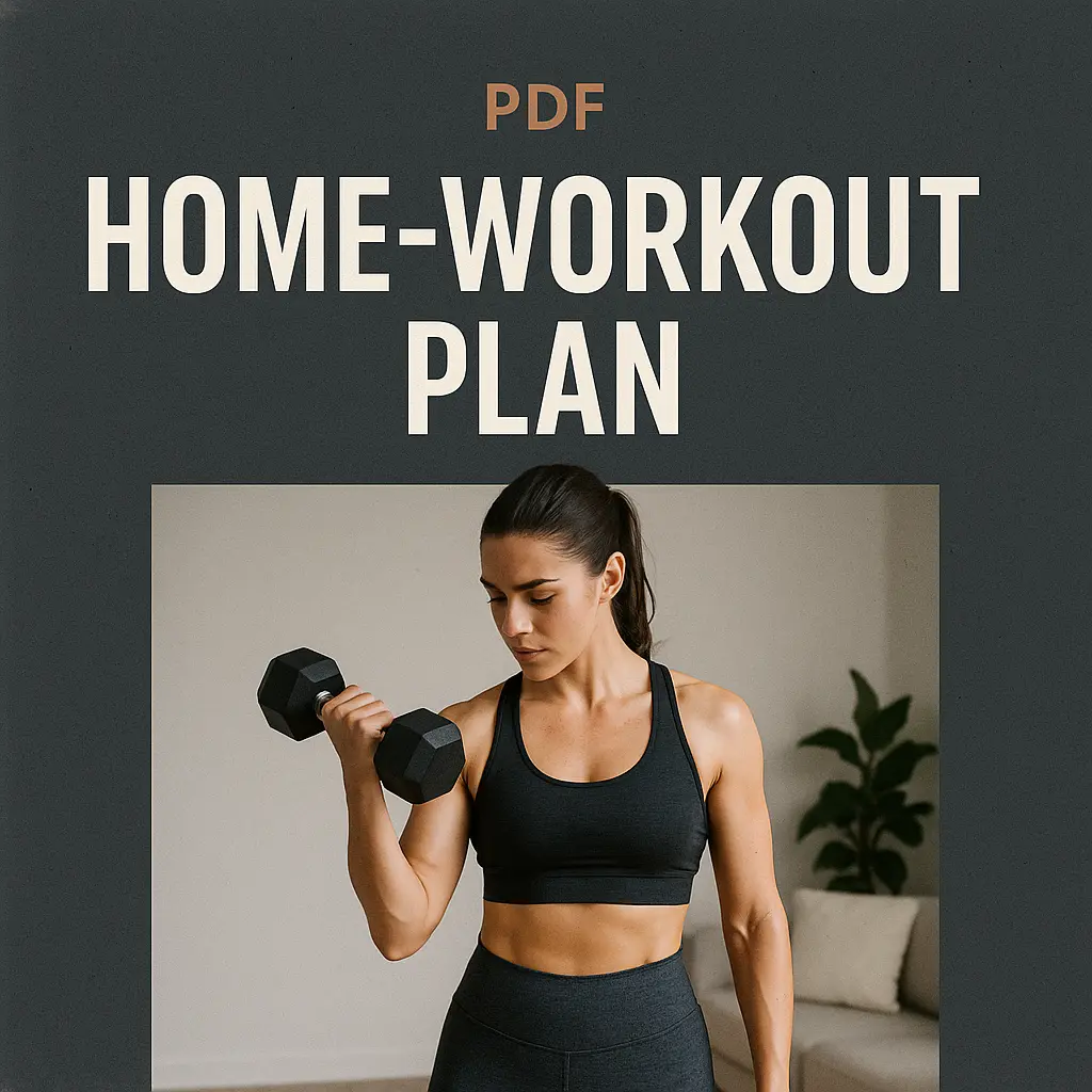 Home Workout Plan PDF Cover